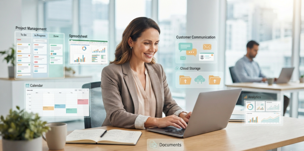 The right digital tools can simplify everyday tasks and help small businesses work more efficiently.