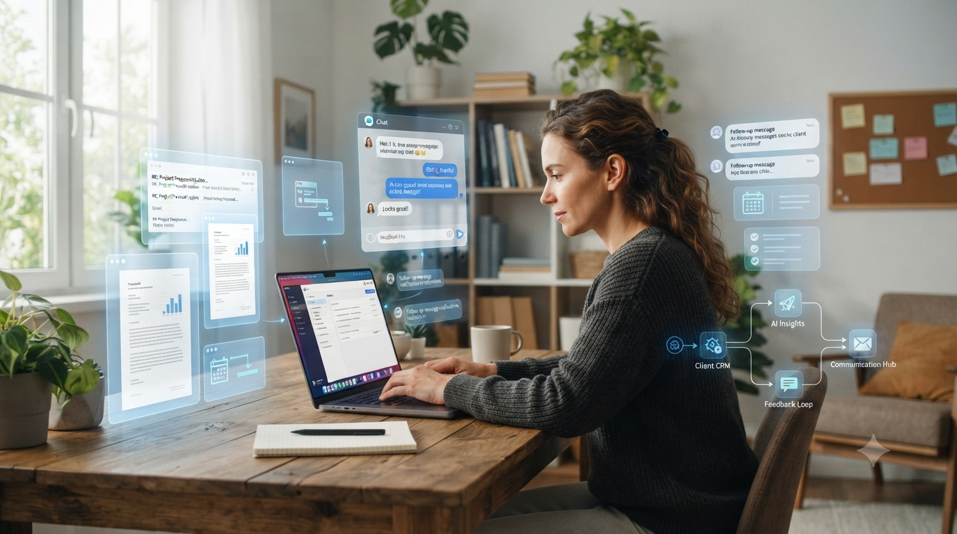 AI client communication toolkit for freelancers and service providers